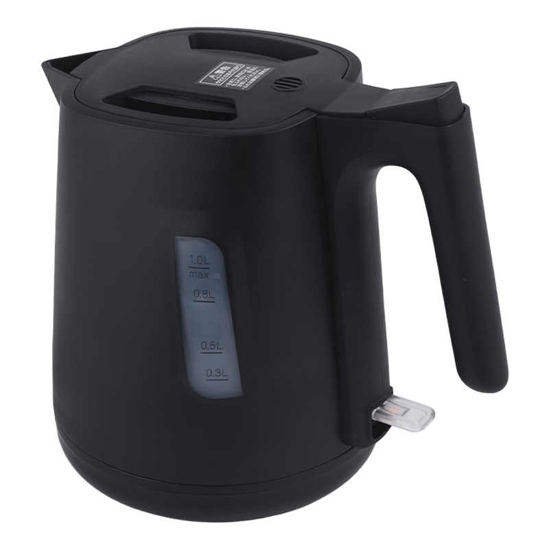 Hervidor eléctrico con pico de PP de calidad alimentaria con punta antipunta de 1,0 l  